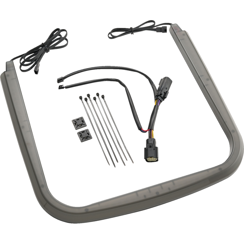 CIRO LLC TOUR-PAK TAILLIGHT - LIGHT SMOKE LENS 40160
