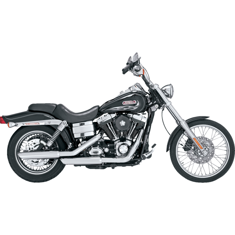 VANCE & HINES MUFFLERS 3"CHR TW SLASH 91-17 DYNA 16337