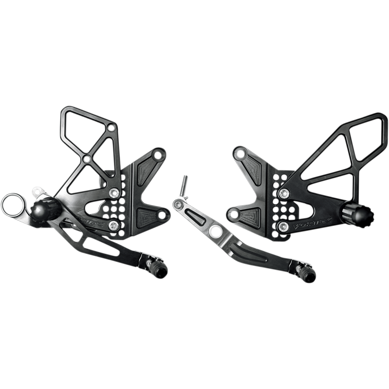VORTEX 06-15 R6 REARSETS BLACK V2 RS616K