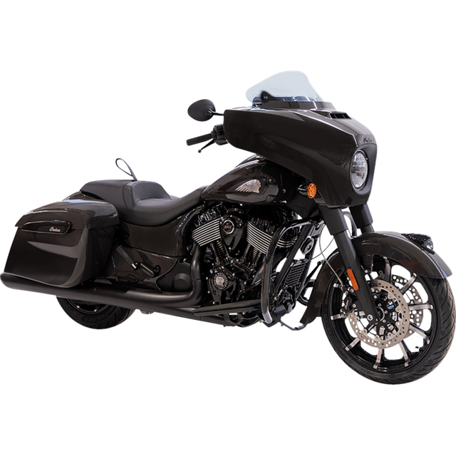 KLOCK WERKS CHIEFTAIN -14-24 - FLR WINDSHIELD - 10" -BLUE ICE KWW-04-0635