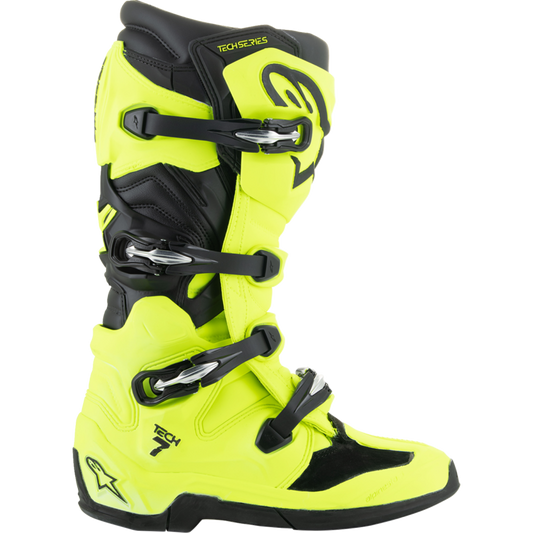 ALPINESTARS BOOT TECH 7(25) YEL FLUO BK 8 2012025-551-8
