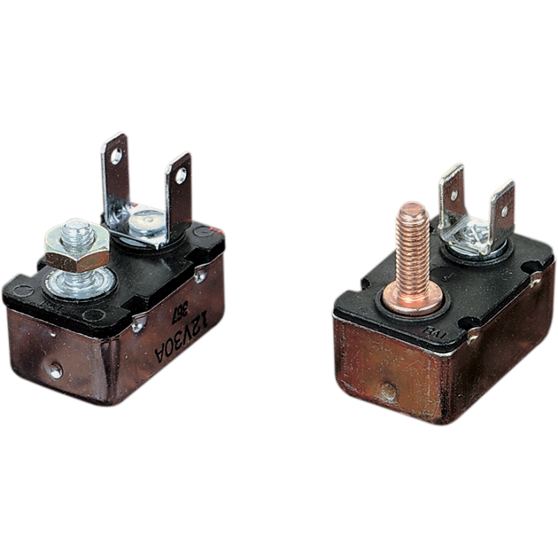 DRAG SPECIALTIES 30 AMP CIRCUIT BREAKER STUD/SPADE MC-DRAG033