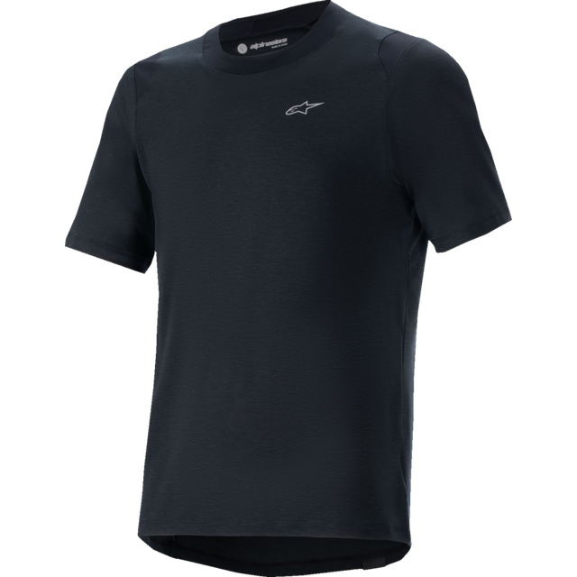 ALPINESTARS A-DURA DRI WOOL SS JERSEY - SM - BLACK 1764224-10-S
