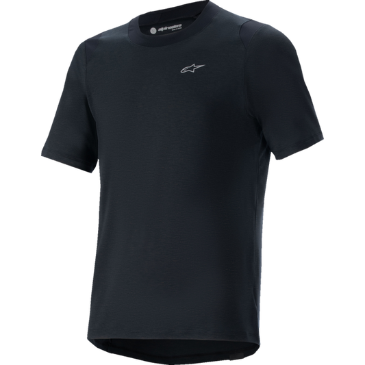 ALPINESTARS A-DURA DRI WOOL SS JERSEY - SM - BLACK 1764224-10-S