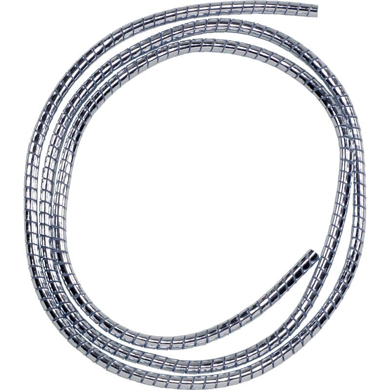 DRAG SPECIALTIES 5'X 3/16" CHROME CABLE COVERING DS-223000