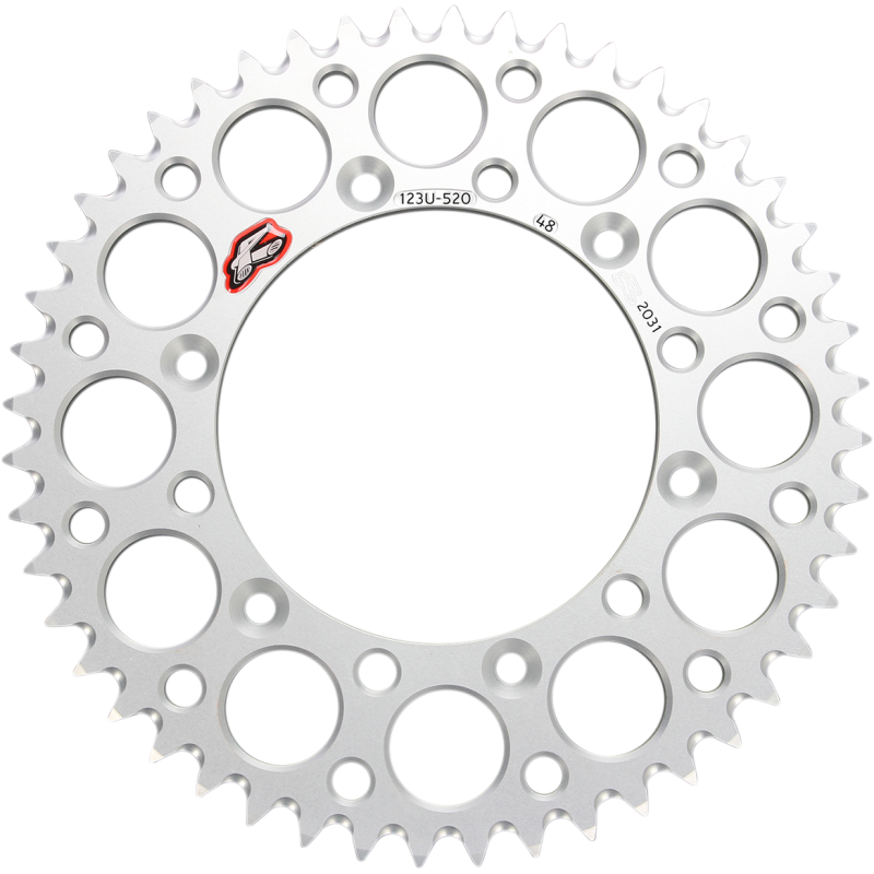RENTHAL RENTHAL SPROCKET 123U-520-48 SILVER 123U-520-48GYSI