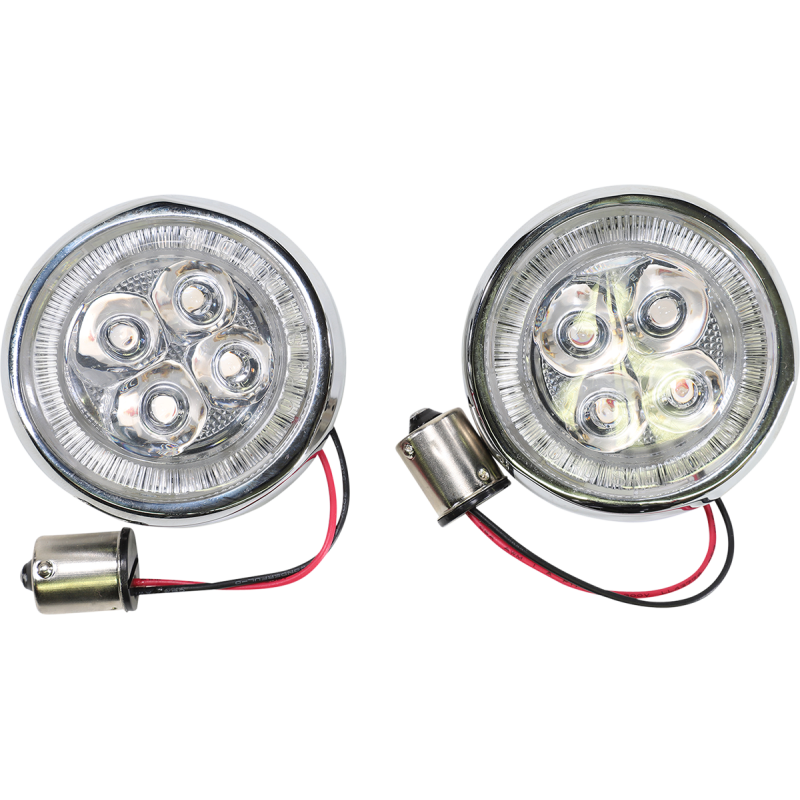 CIRO LLC LIGHT FANG RR SIGNAL INSERTS RED 1156 CHR PR 45501