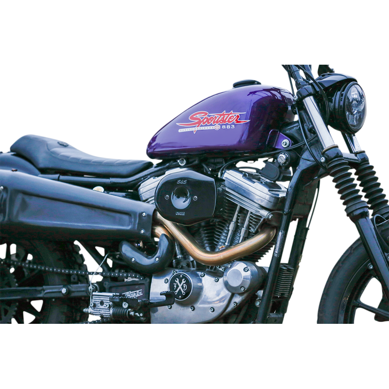 S&S CYCLE COVER AC TRIBUTE BLK 170-0593