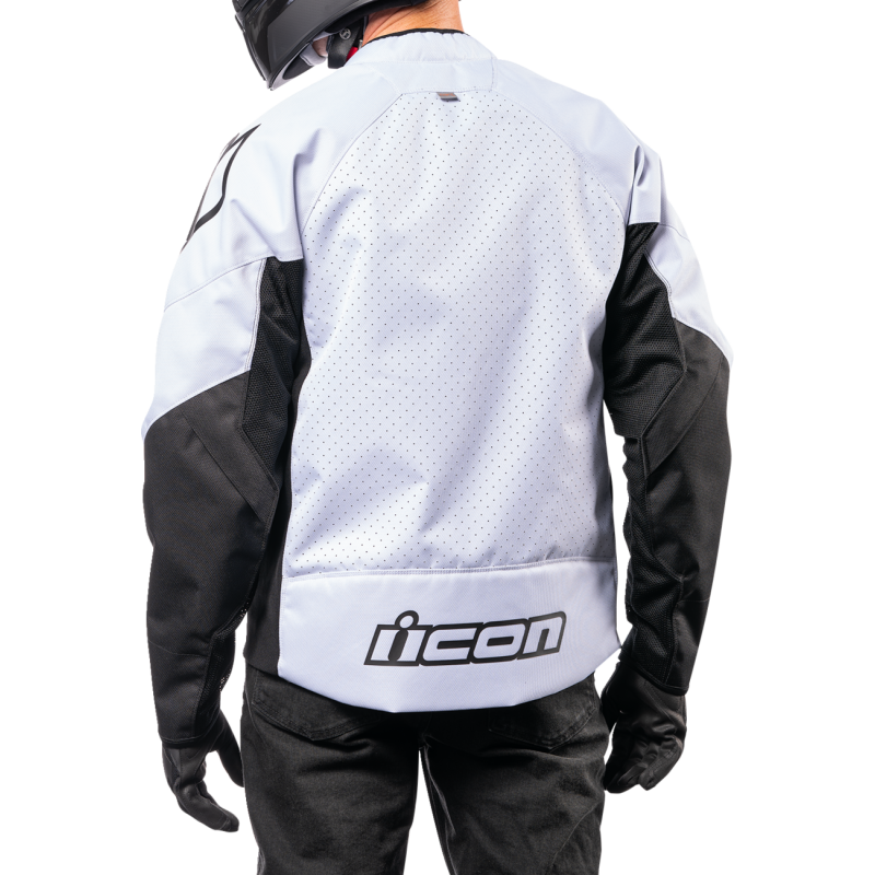 ICON HOOLIGAN CE JACKET WH MD 2820-5798
