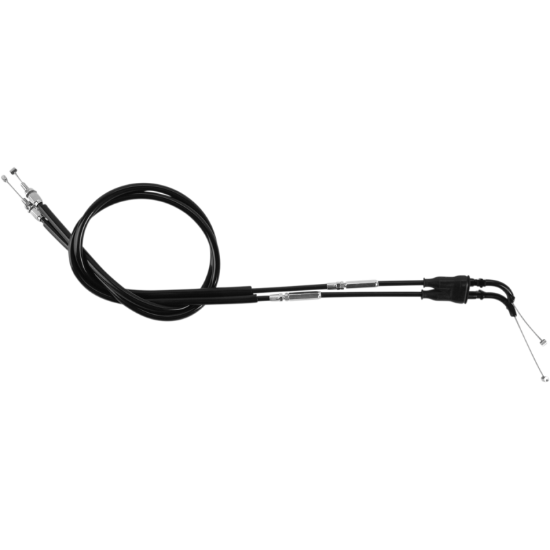 MOTION PRO THROTTLE CABLE PUSH-PULL BLACK VINYL SET 03-0365