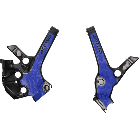 ACERBIS FRAME GUARDS- X-GRIP YZ85:22-23 BLACK/BLUE 2976221004