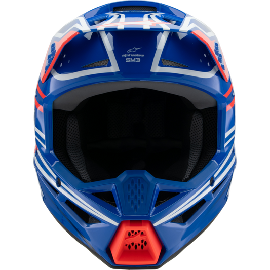 ALPINESTARS HELMET SM3 YTH WURX BL/R/W/B M ECE06 8302125-7312-YM