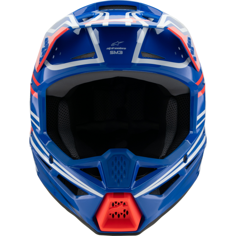 ALPINESTARS HELMET SM3 YTH WURX BL/R/W/B S ECE06 8302125-7312-YS