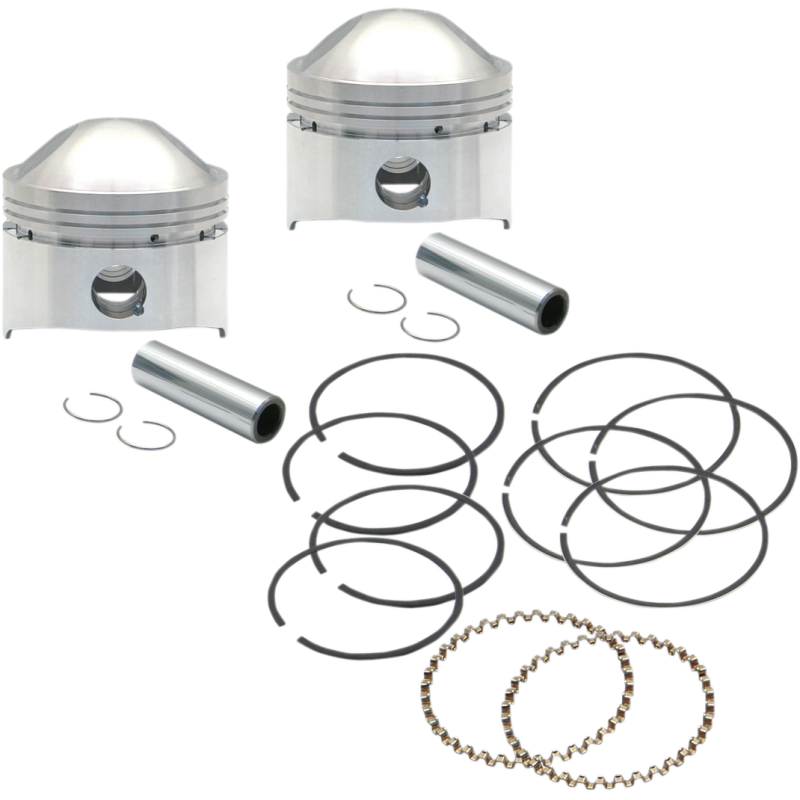 S&S CYCLE 74'/80" 090/030 FORGED PISTON KIT 106-5522