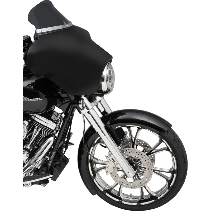 KLOCK WERKS 96-13 FLHT 6.5" DRK SMK FLARE W/SHIELD KWW-01-0199