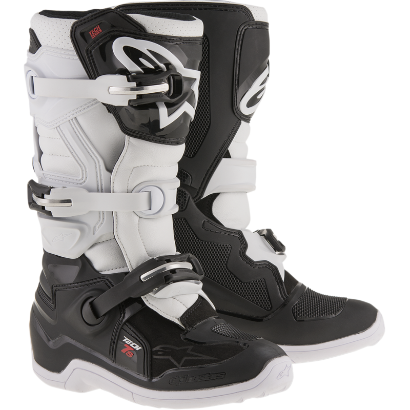 ALPINESTARS BOOT TECH7S BK/WT 4 2015017-12-4