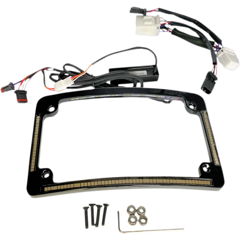 CUSTOM DYNAMICS FRAME LP 96-10 ST BLACK TF05-HD-B