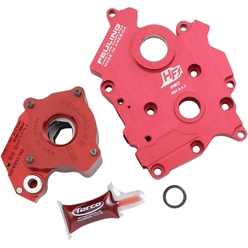 FEULING OIL PUMP CORP. 17-19 MIL8 OILPUMP/CAM PLATE ONLY RACE F/OIL COOLED 7197