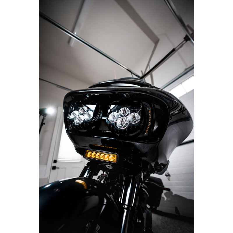 CUSTOM DYNAMICS LIGHT BAR LED YELLOW ROAD GLIDE RG-LB-Y-KIT