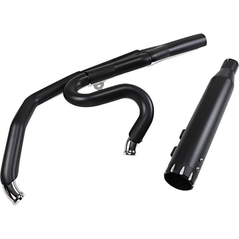 BASSANI XHAUST EXHAUST 2:1 M8 HIGH HP BLK 1F78TB