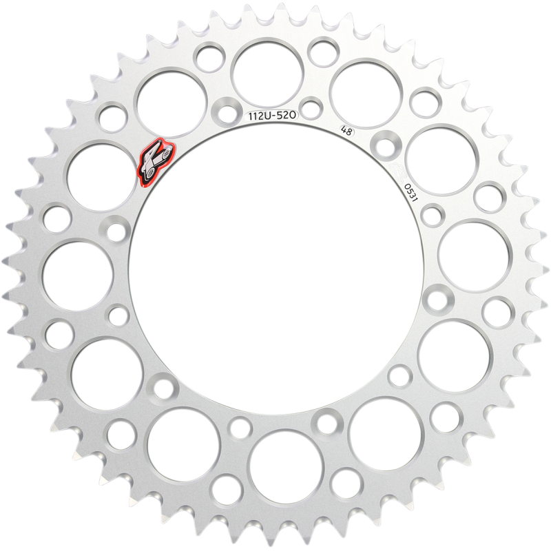 RENTHAL RENTHAL SPROCKET 112U-520-48 SILVER 112U-520-48GESI
