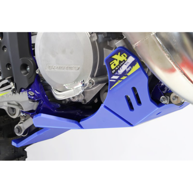 AXP RACING XTR SKIDPLATE 8MM SHE 250-300SE BLUE AX1434