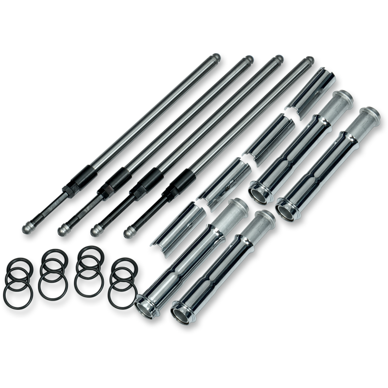 S&S CYCLE PUSHRODS QKE W/TUBES 17-19 M8 930-0123