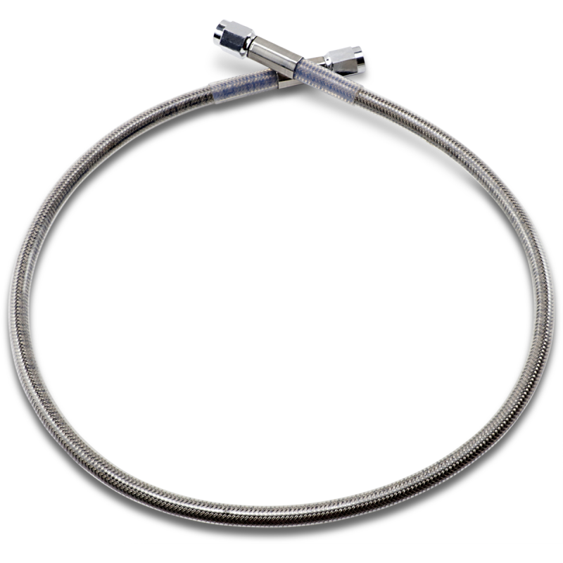DRAG SPECIALTIES 25" BRAIDED UNIV BRAKE LINE 825