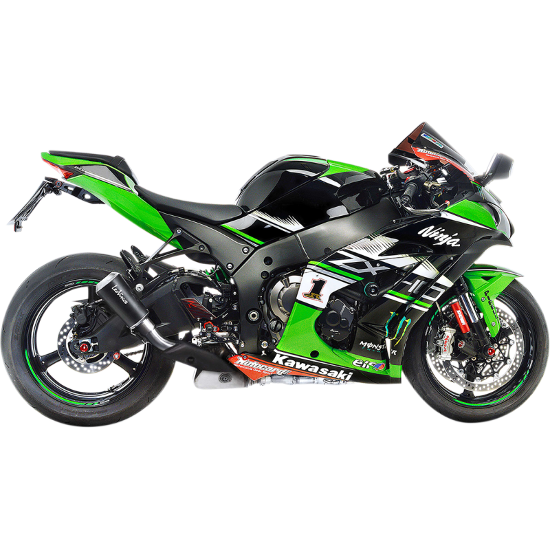 LEOVINCE SLIP-ON LV10 BLACK ZX10R 15200BU