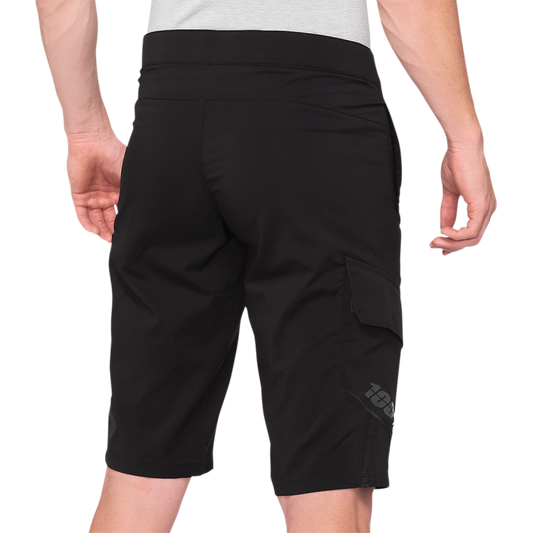 100% RIDECAMP SHORTS BLACK 28 40029-00000