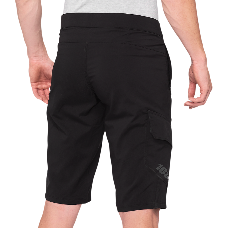 100% RIDECAMP SHORTS BLACK 30 40029-00001