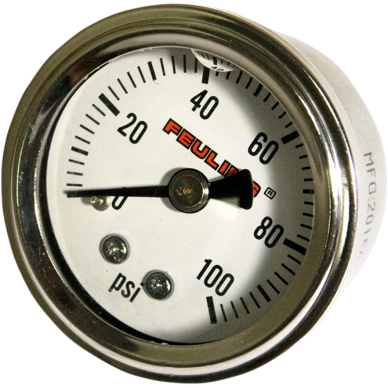 FEULING OIL PUMP CORP. GAUGE PRESSURE LIQ WHT 9042