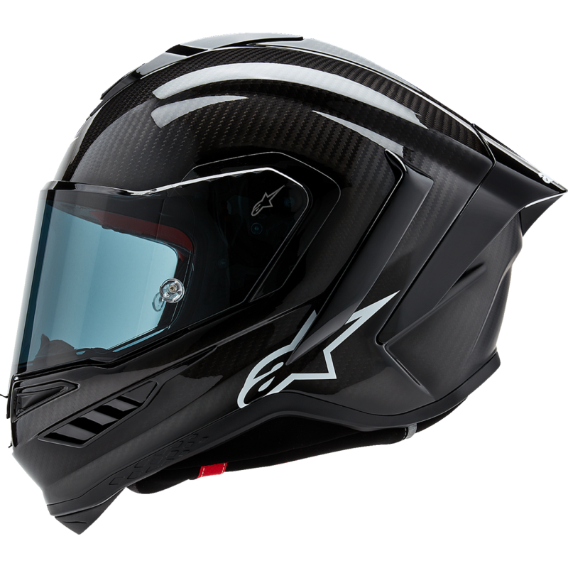 ALPINESTARS (ROAD) S-R10 SOLID HELMET BLK CARB M&G XXL 8200124-1902-2X
