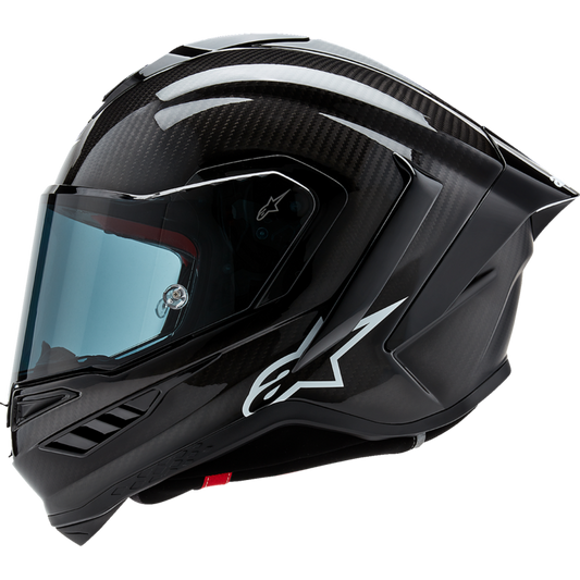 ALPINESTARS (ROAD) S-R10 SOLID HELMET BLK CARB M&G M 8200124-1902-M