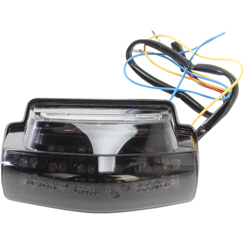 MOTO MPH 07-12' CBR600 INTEG TAILLIGHT BLACK SMK MPH-30104B