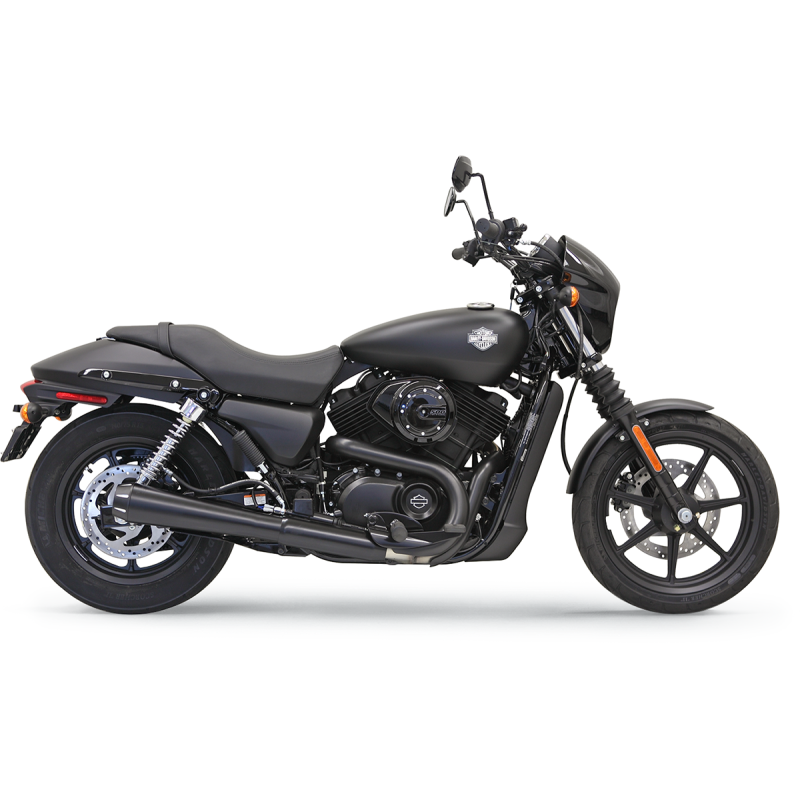 BASSANI XHAUST 15-20 STREET 500/750 MEGAPHONE SO BLACKE*1 1527RB