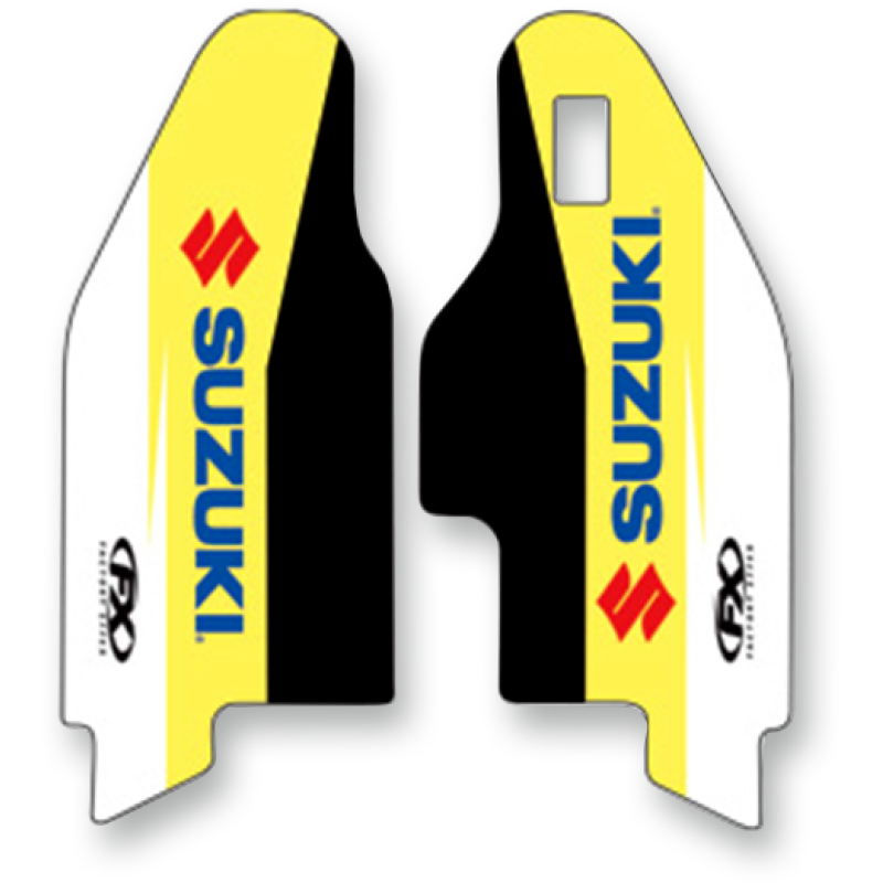 FACTORY EFFEX 05-21 RM85 OEM LOWER FORK DECAL (16) 19-40410
