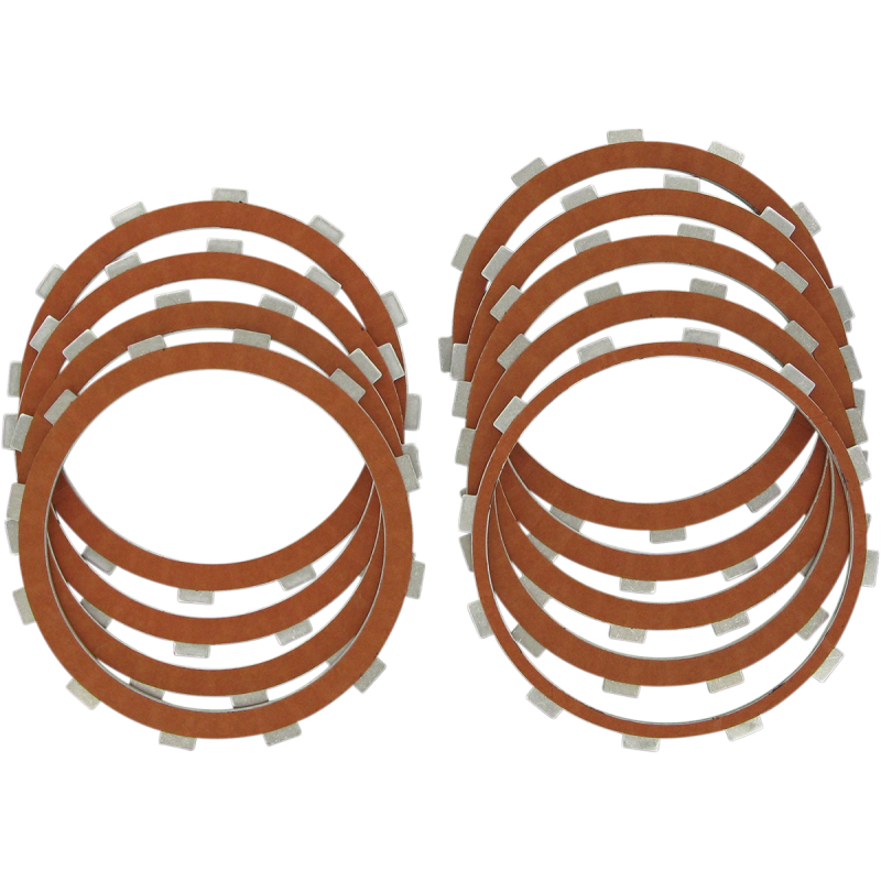 DRAG SPECIALTIES 98-17 B/R ORGANIC CLUTCH PLATE KIT 1131-0424