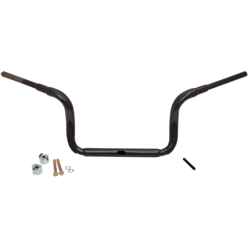 LA CHOPPERS HANDLEBAR 4 BEND 1.5 APE GLS BLK 10" FLH 99-13 LA-7323-10B