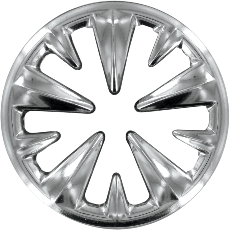 SHOW CHROME 3" X 3 1/4" VANTAGE HORN COVER 63-320