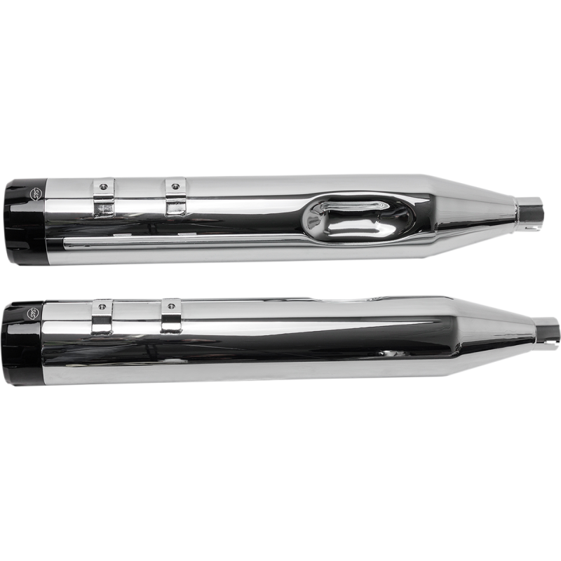 S&S CYCLE 95-16 FLHT MUFFLERS 4.5" CHR/B.THRST 550-0619