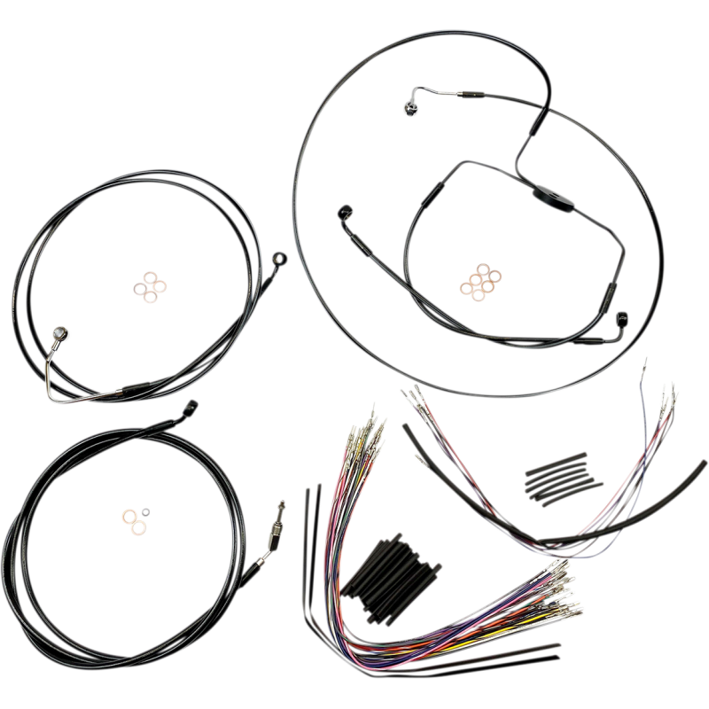 MAGNUM CONTROL CABLE KIT XR BLK 486001