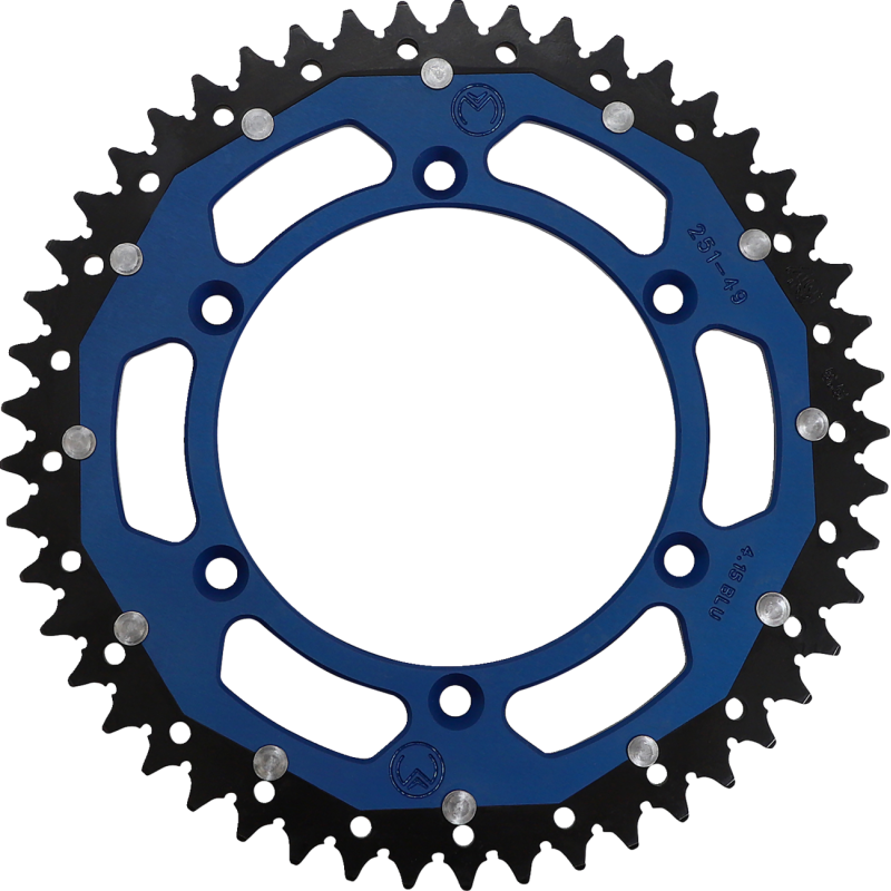 MOOSE RACING SPROCKET DUAL MSE 49 BL 1210-251-49-12X