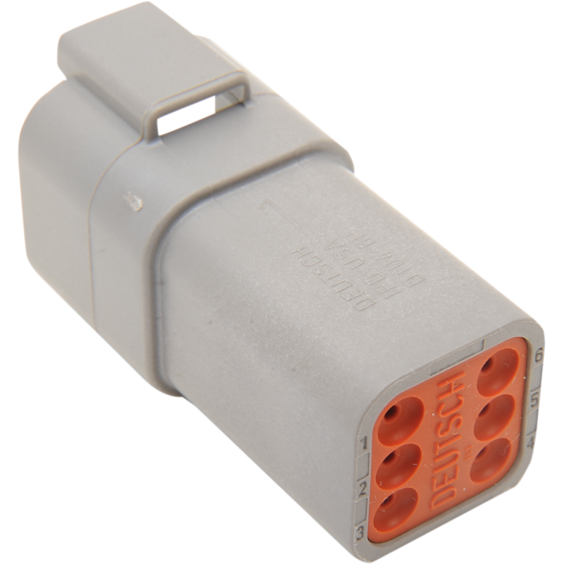 NAMZ DEUTSCH GRAY 6 PIN CONNECTOR EA DR-6G