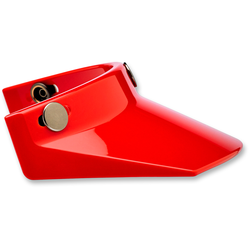 BILTWELL VISOR MOTO 3 SNAP RED 2002-563
