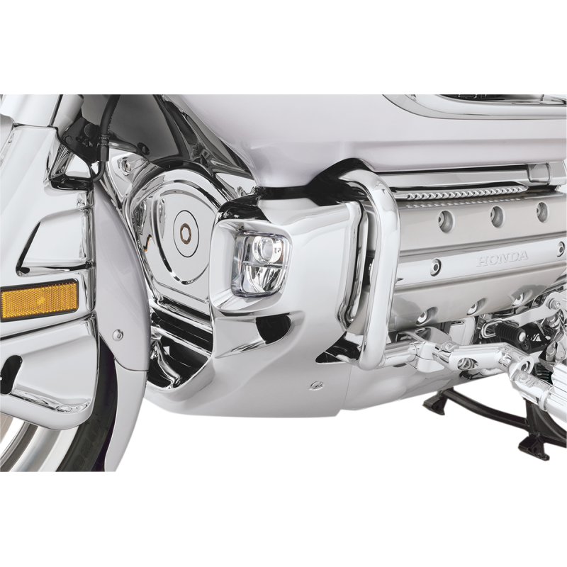 SHOW CHROME LOWER COWL RECTANGULAR FOG 52-908