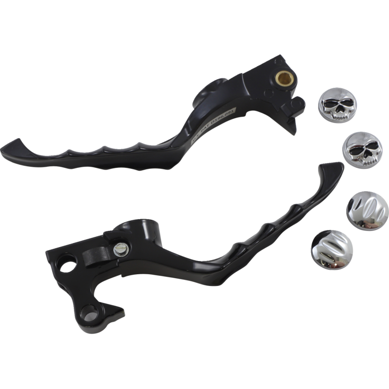 KURYAKYN 04-13 XL BLK ZOMBIE LEVERS PN 1092 KUR1092