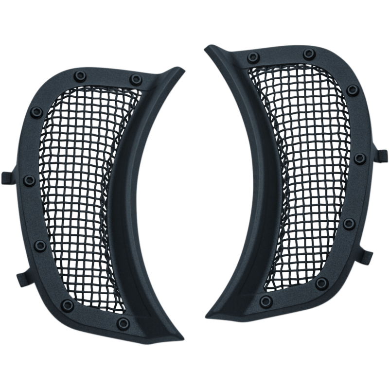 KURYAKYN MESH VENT ACCENTS, 15-19 FLTR,ST/ BLK PN 6519 KUR6519