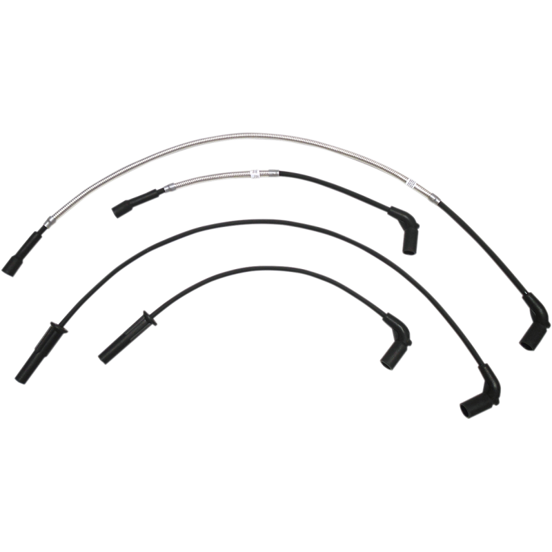 MAGNUM SPARK PLUG WIRE SET - POLISHED STAINLESS - FL '17+ 3046S