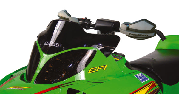 POWERMADD WINDSHIELD LOW 7" BK A/C POWERMADD 12410